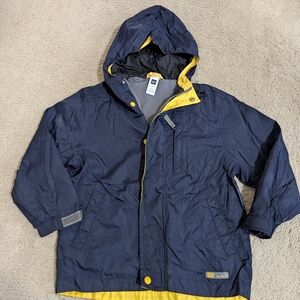 GAP Navy and Yellow Kids Raincoat